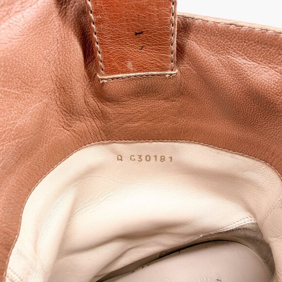Chanel Paris Dallas Short Boots Size 39 US 8-8.5 Brown Suede Leather Western - Picture 15 of 16